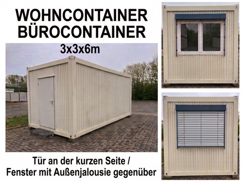 20x bürocontainer - 20x,